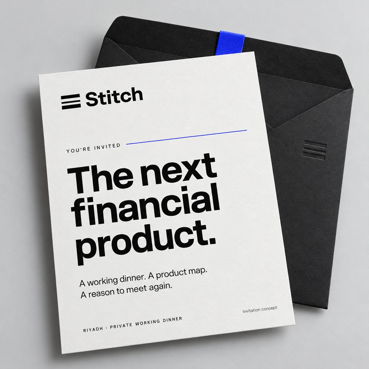 The invitation concept visualization