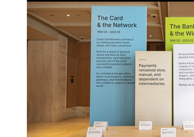 Museum of Payments activation at Lean's Pay by Bank launch